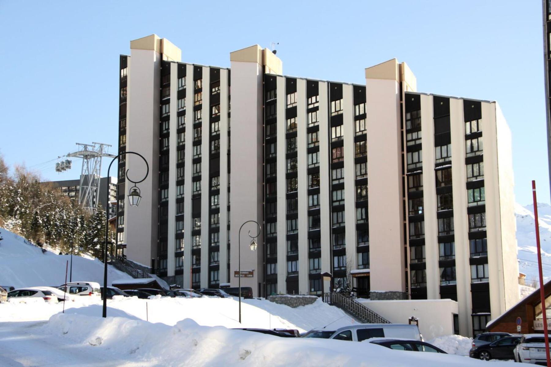 Residence Caron - Studio Lumineux - Depart Et Retour Skis Aux Pieds - Balcon Mae-2734 Saint-Martin-de-Belleville Exterior photo